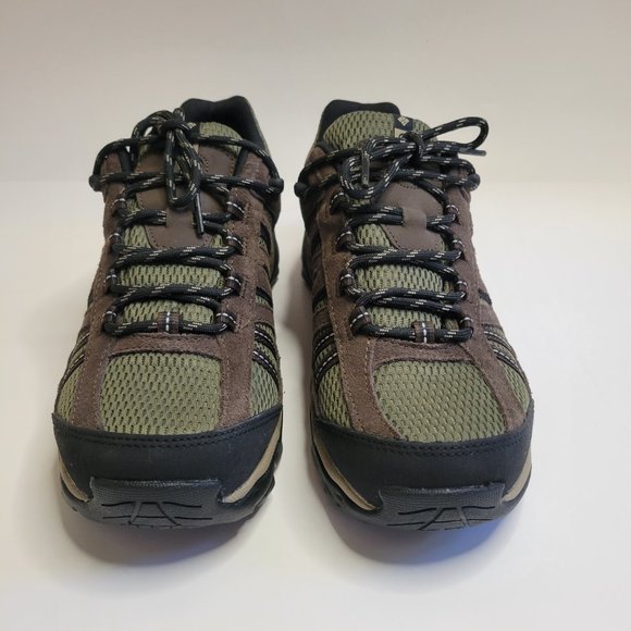 Columbia Charter Oak Brown and Green Waterproof Hiking Shoe Men\'s Sizes main image 6